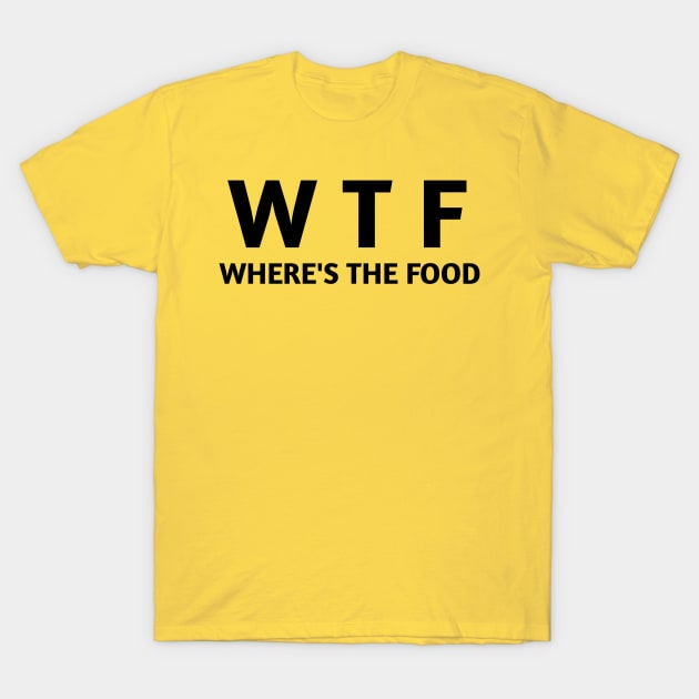 WTF T-Shirt by Bintook